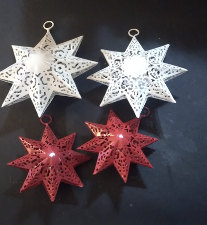 Metal Lace Stars