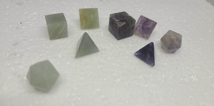 Gemstone Dice Shapes