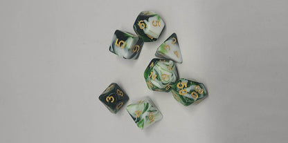 Dice Sets - Dual Colors - Full set of 7 dice