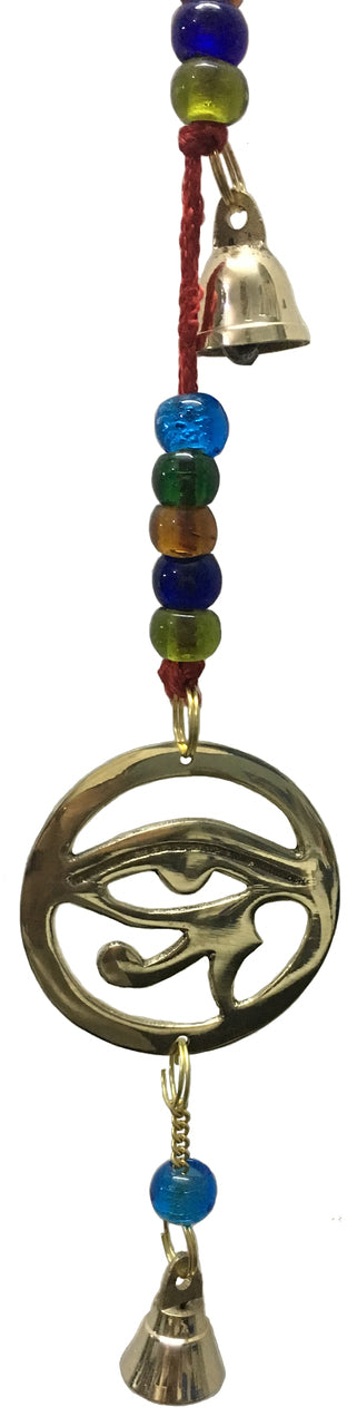 Wind Chime Eye of Horus with 3 bells