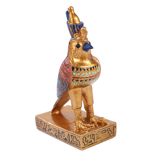 Egyptian Figurine, Horus stunning colors