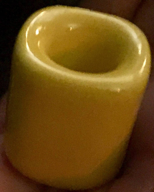 Chime Candle Holder, Yellow