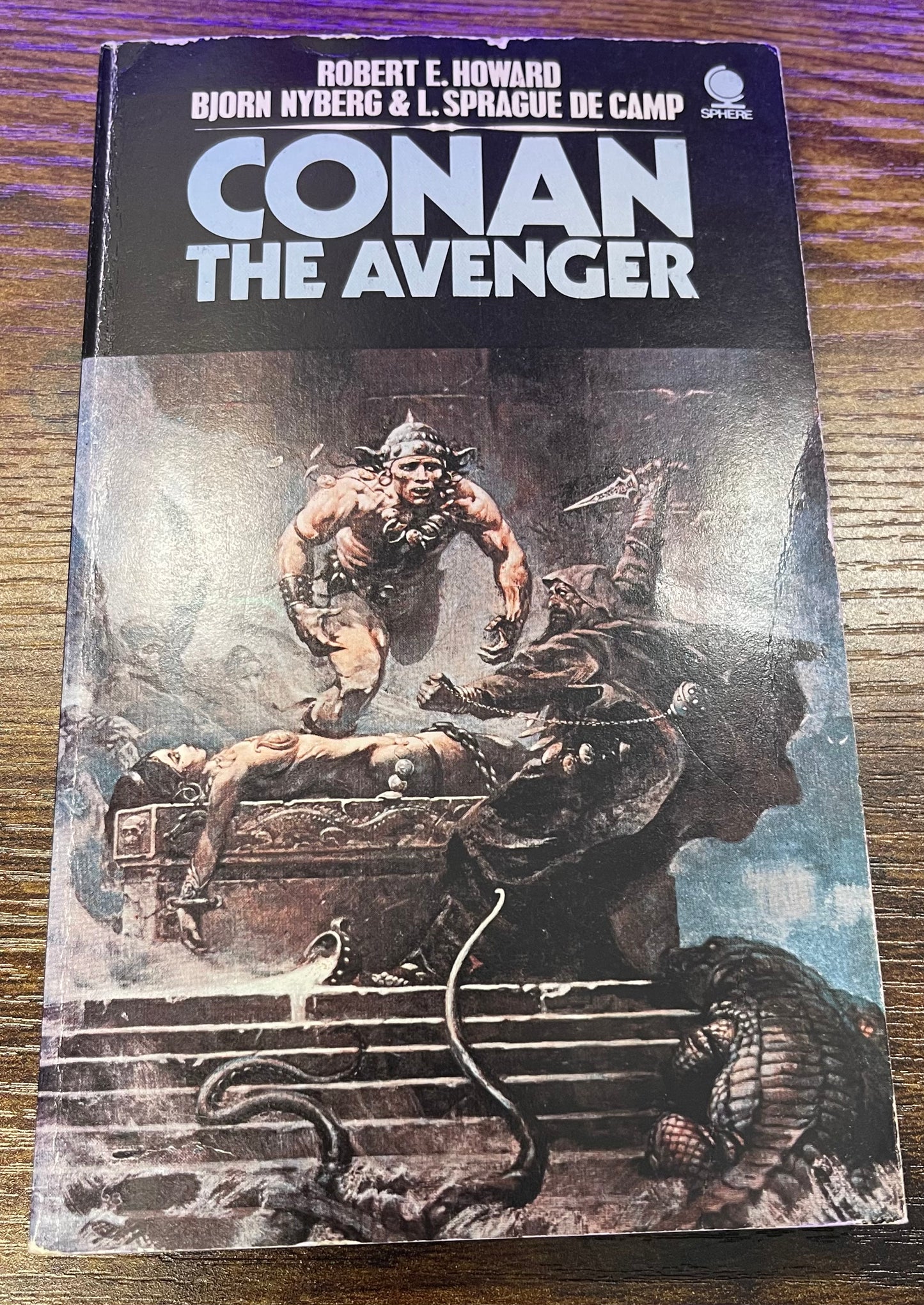 Conan the Avenger by Robert E. Howard, Bjorn Nyberg, & Sprague De Camp