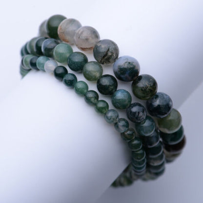 Gemstone Bracelets in 8mm round beads