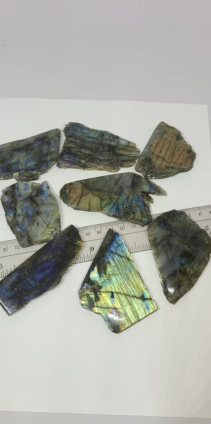 Slabs, Labradorite Specimen Size