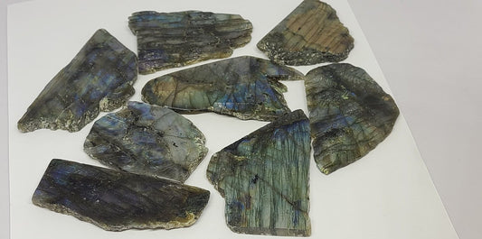 Slabs, Labradorite Specimen Size