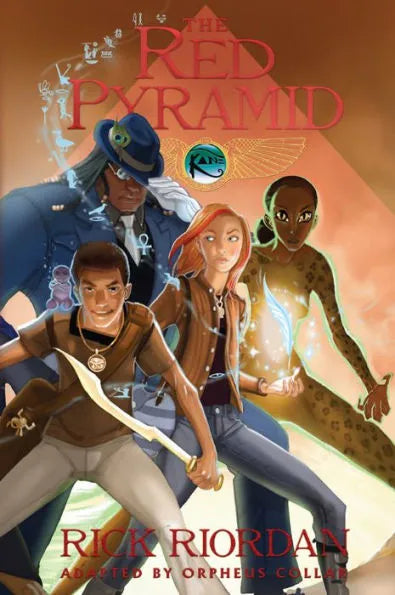 The Red Pyramid By Rick Riordan (adapted by Orpheus Collar) - Graphic Novel
