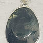 Necklace, Sterling Silver filigree with Moss Agate