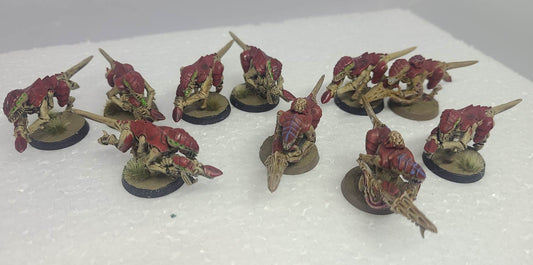 Warhammer painted Miniatures - Termagant Brood Nids Tyranids