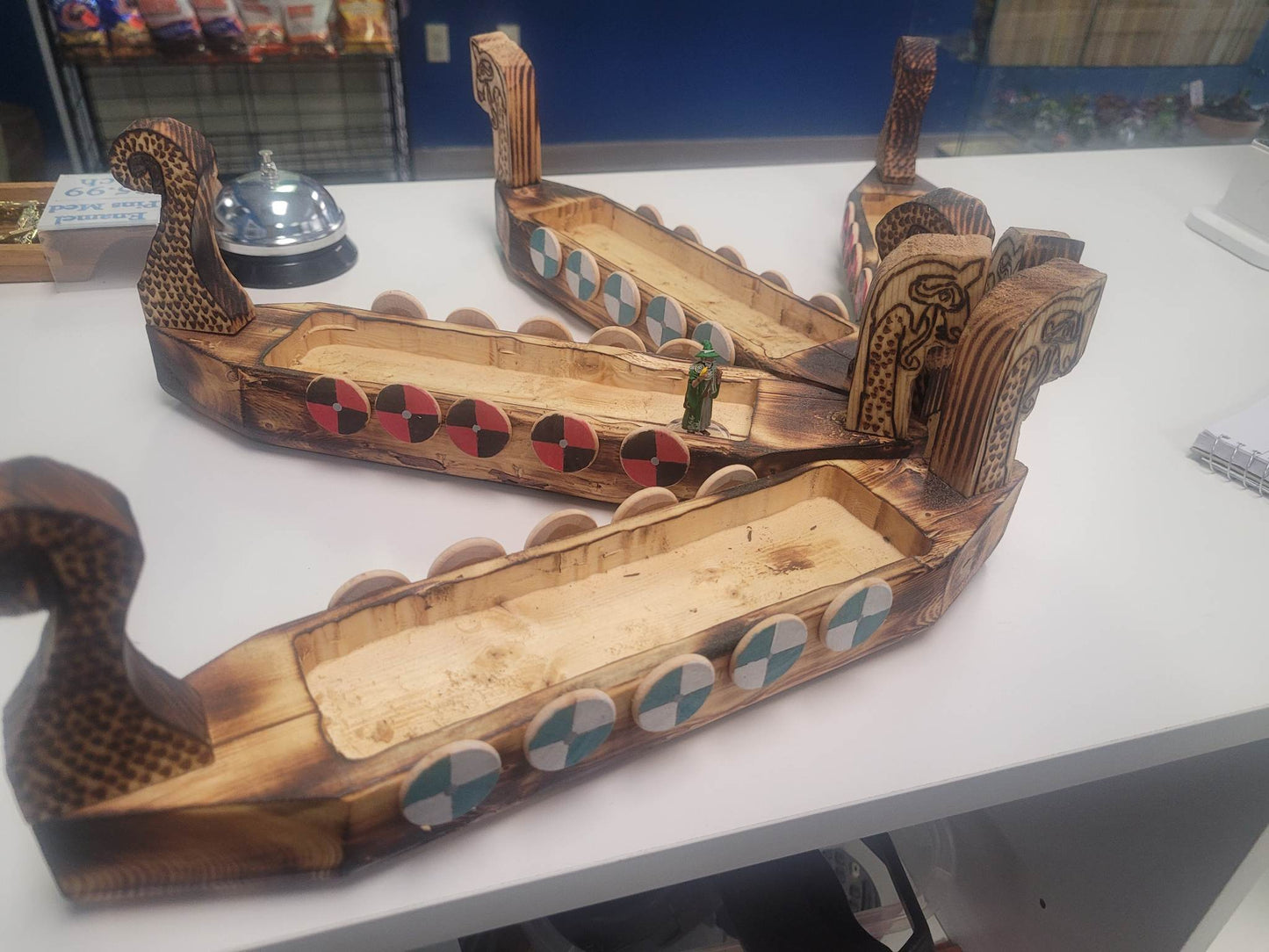 Viking Longboat Incense Burner