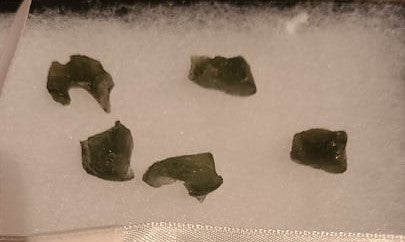 Moldavite, Approx. 1.3 gram Crystals