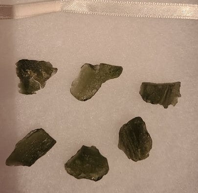Moldavite, Approx. 1.5 gram Crystals