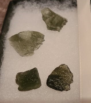 Moldavite, Approx. 1.7 gram Crystals