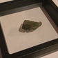 Moldavite, Specimen 2.9 grams in Floating Frame