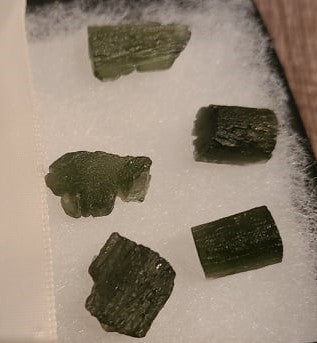 Moldavite, Approx. 2 gram Crystals