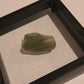 Moldavite, Specimen 5.1 grams in Floating Frame
