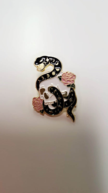 Enameled Pins - Snakes