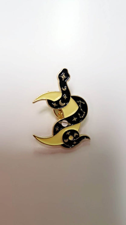 Enameled Pins - Snakes