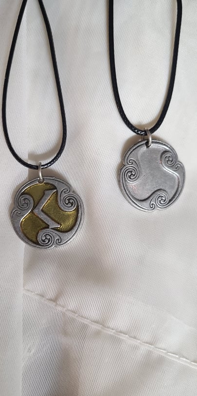 Pewter pendant, Esoteric Power Pendants