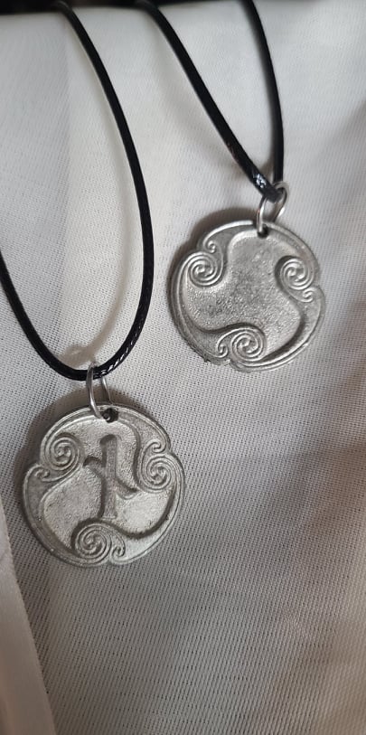 Pewter pendant, Esoteric Power Pendants