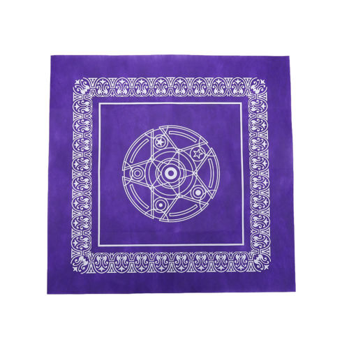 Altar Cloth, Pentacle Double Purple