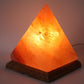 Salt Lamp, Pink Himalayan Salt Pyramid 7.5"H 5"W