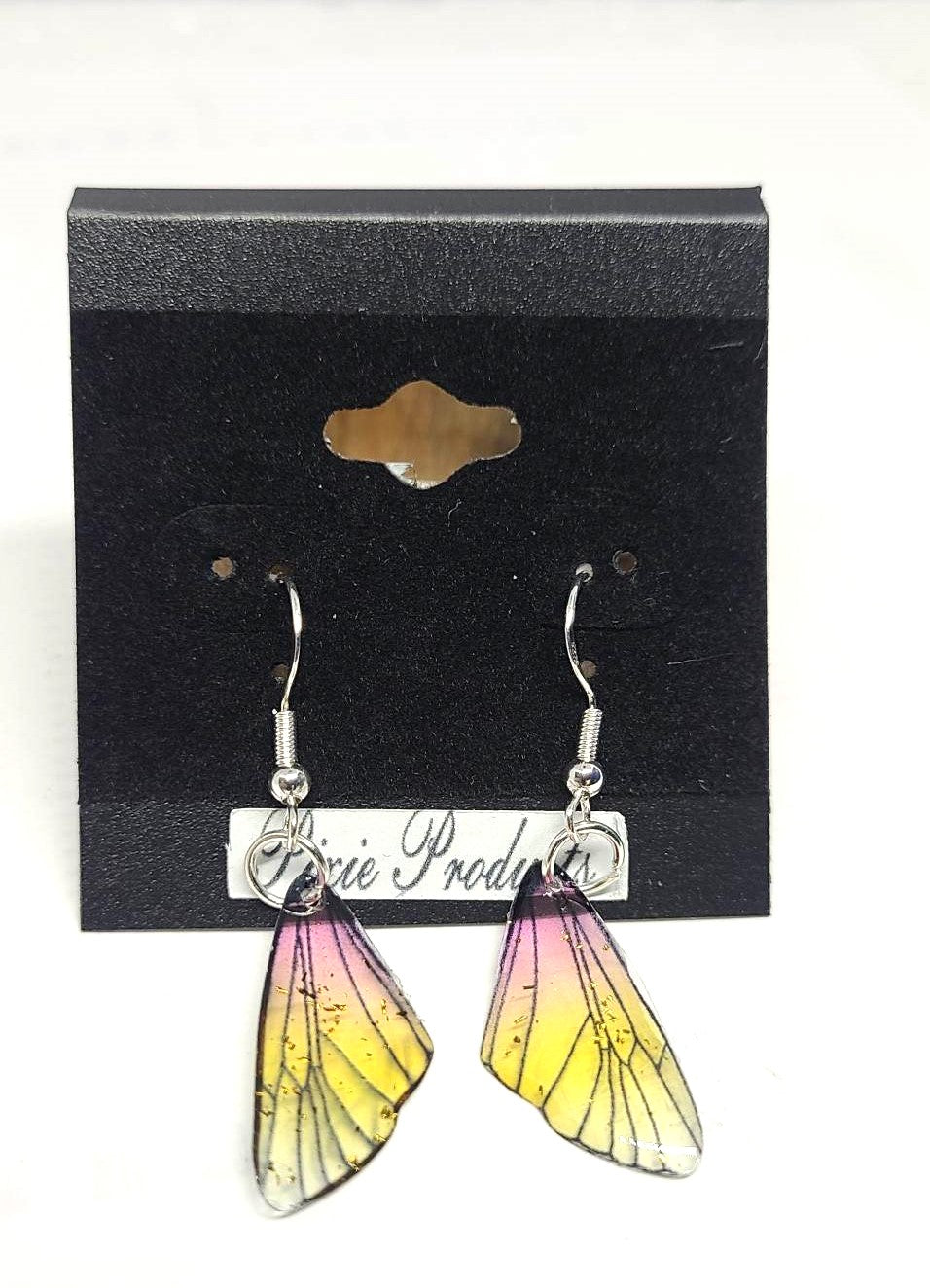 Earrings, Fairy Wings by Pixie Products