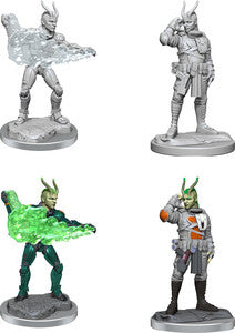 Starfinder Deep Cuts Unpainted Miniatures | Lashunta Technomancer Male