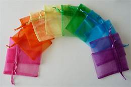 Organza Bag, 3x4 Choose a Color