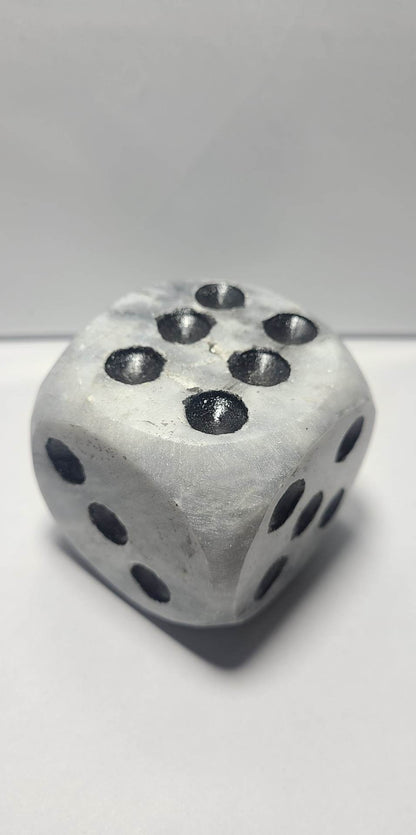 Random single Stone Six Sider Die 2 inch