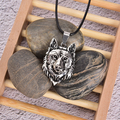 Wolf head Pendant